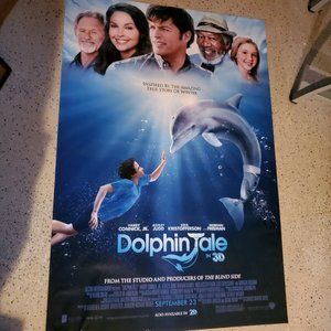 Dolphin Tale Double Sided Movie Poster 27x40